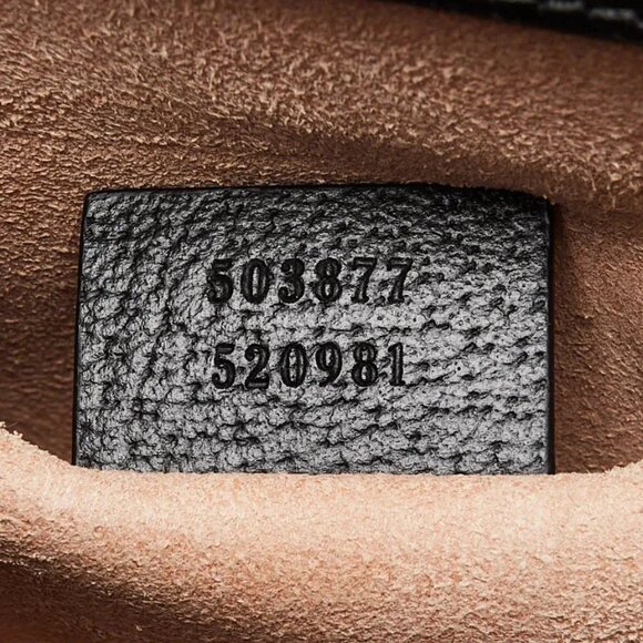 Gucci Black Leather Ophidia Small Shoulder Bag - Picture 11 of 11